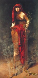 Óleo sobre tela de John Collier (1850-1934) Óleo sobre tela de John Collier (1850-1934)