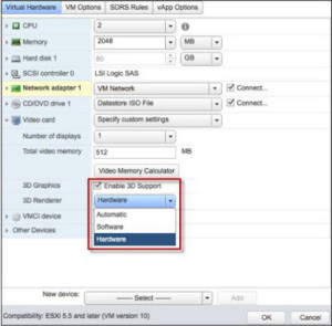 vsphere 5.5_VGPU Support
