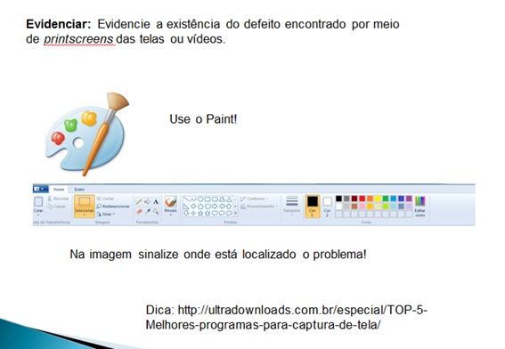 Gestão de defeito: Descreva! - II - Figura V