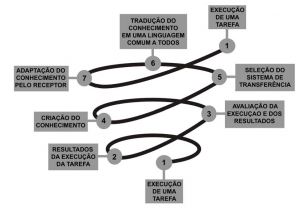 FONTE: baseado em DIXON, Nancy. Common knowledge: how companies thrive by sharing  what they know. Boston: Harvard Business School Press, 2000.