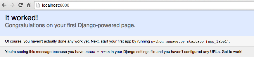 Django Page