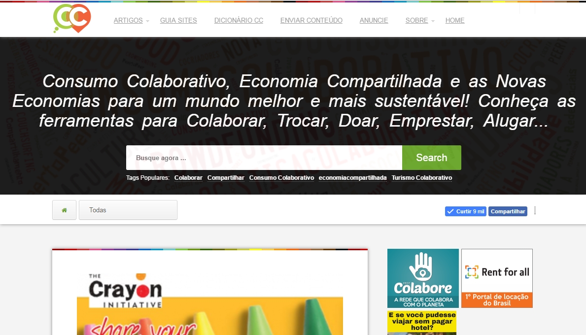 Consumo Colaborativo, Economia Compartilhada e as Novas Economias para um mundo melhor e mais sustentável! Conheça as ferramentas para Colaborar, Trocar, Doar, Emprestar, Alugar