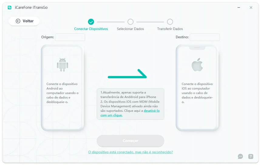 Como transferir os contatos do Android para o iPhone? - TI Especialistas